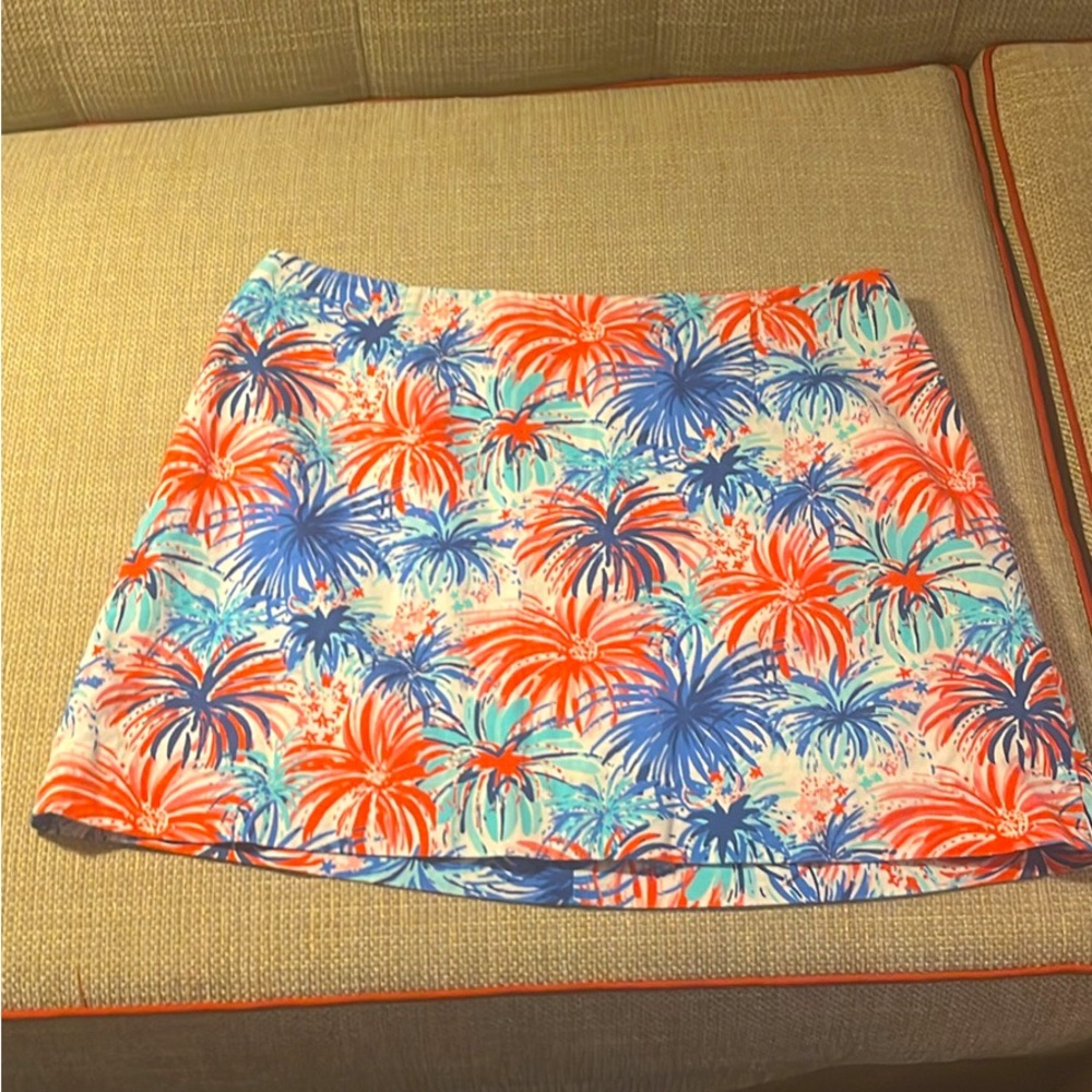 🇺🇸 Lilly Pulitzer Fireworks skirt. 🇺🇸 size 4